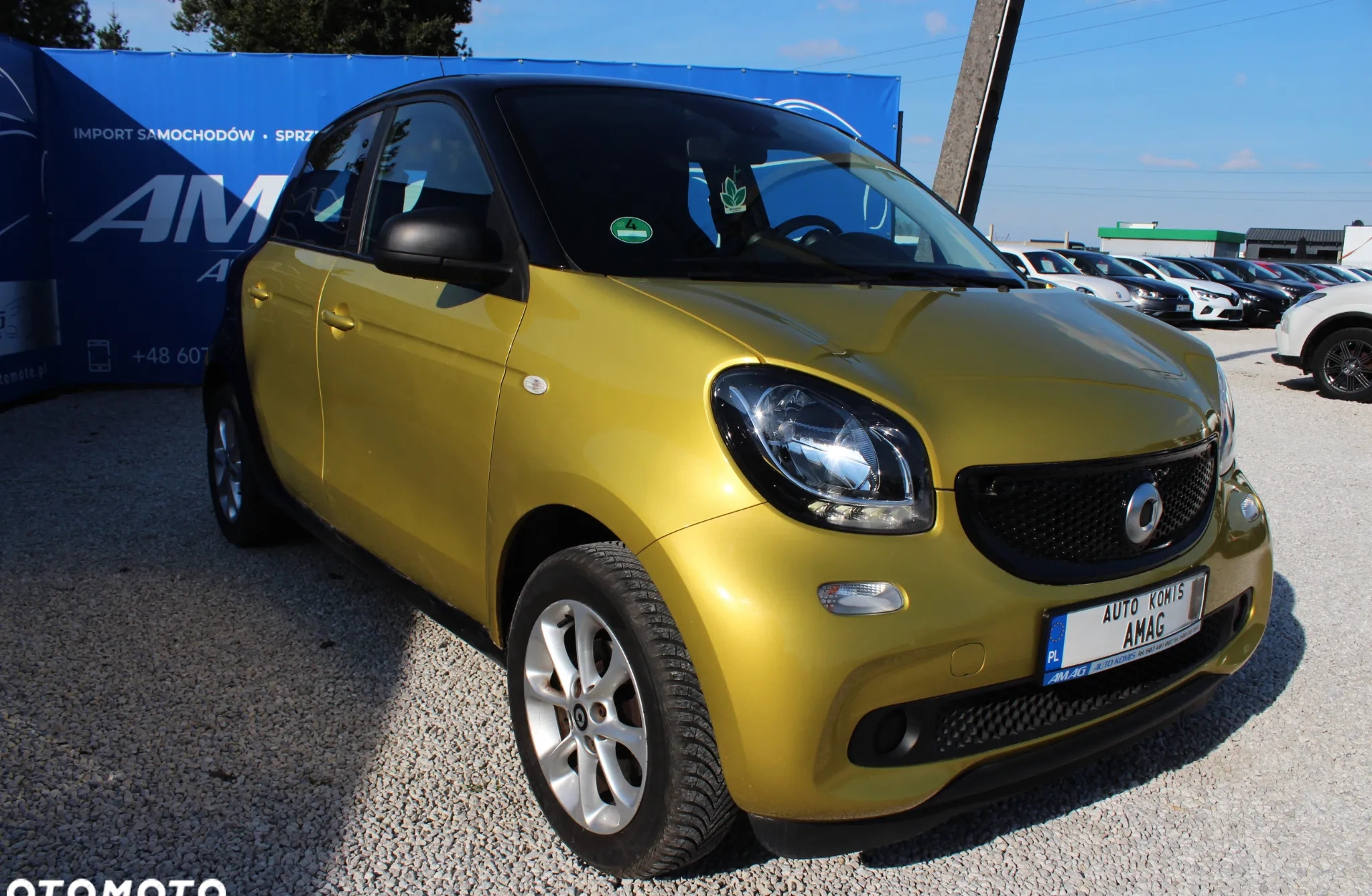 Smart Forfour cena 37900 przebieg: 112000, rok produkcji 2019 z Kleczew małe 352